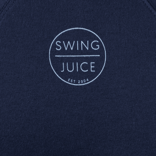 02 03 swingjuice baby its cold outside ugly sweater long sleeve sweatshirt close up navy