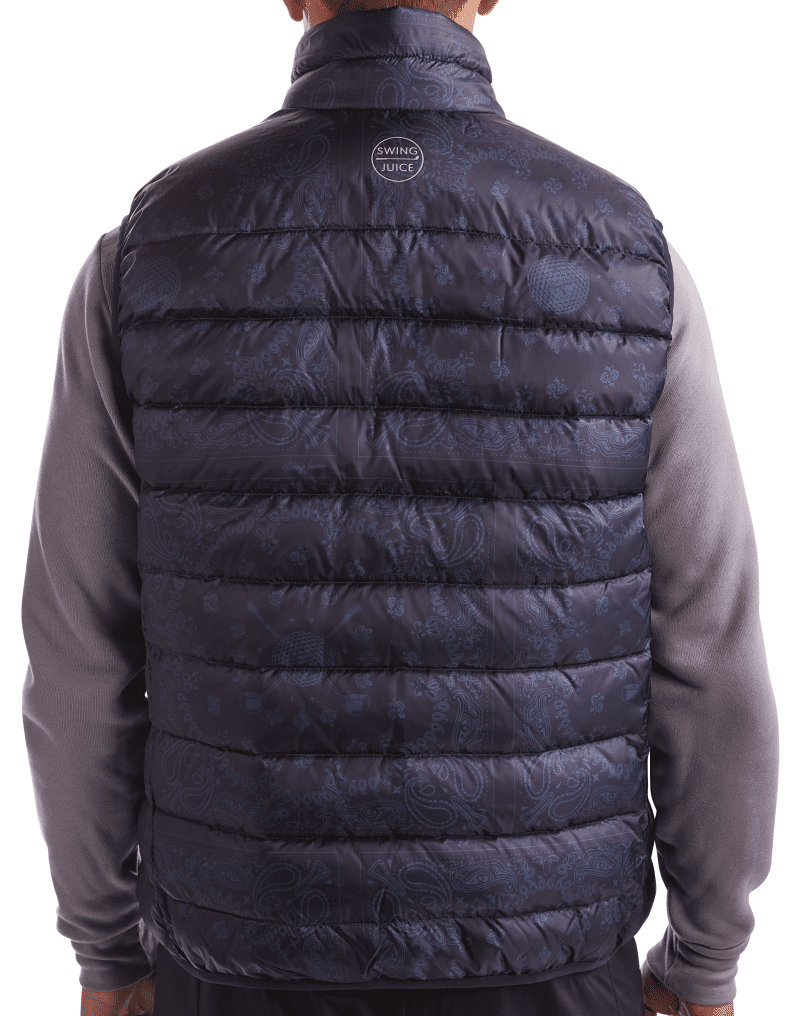 02 bandana mens packable puffer vest navy