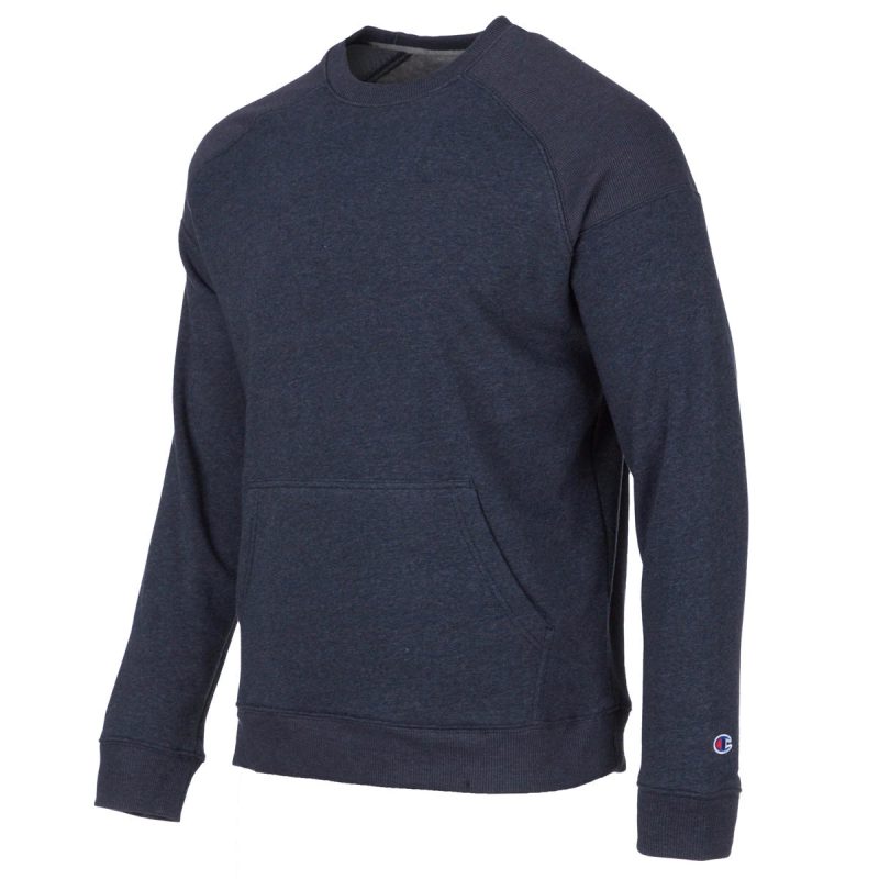 190862394314 Champion Men s Triumph Fleece Crew Midnight Navy 1