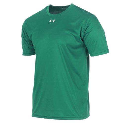 191480210710 Under Armour Men s Locker 2.0 Short Sleeve T Shirt with Small Logo Middle Chest Green 1