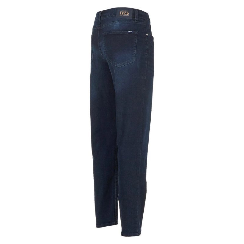 196615130734 IZOD Men s Stretch Slim Jean Turbo Blue 2