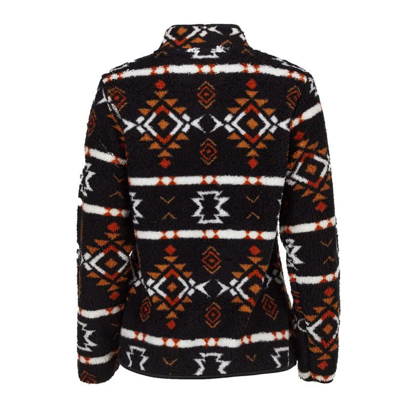 4 Zip Aztec Printed Sherpa 2806666