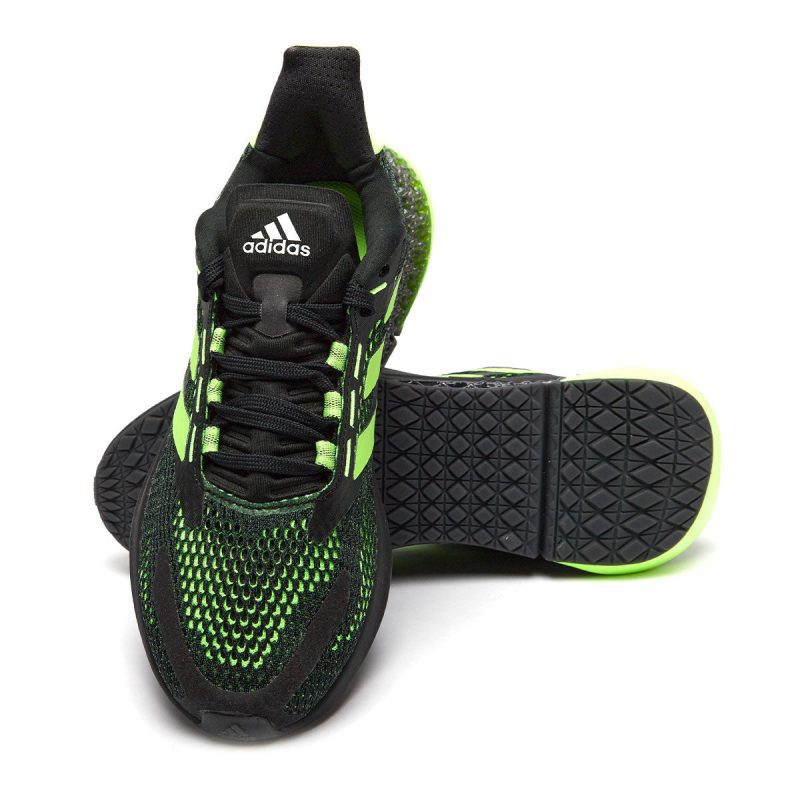 4062064001757 adidas Unisex Adult Running 4DFWD Pulse J Shoes Core Black Signal Green Carbon 4