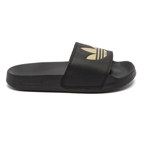 4065419848847 adidas Women s Adilette Lite Slides Core Black Core Black Matte Gold 2