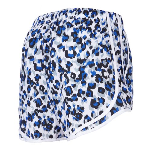 731990238172 Calvin Klein Women s Shorts Blue Leopard