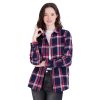 Navy Red Plaid-