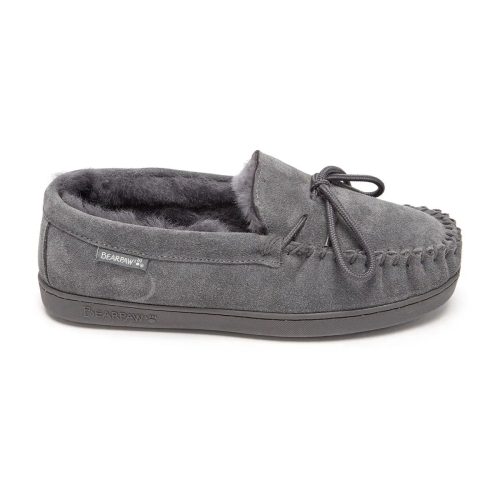 795240173002 Bearpaw Men s Moc II Moccasin Slipper Charcoal 2