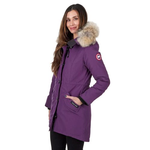 801688757374 Canada Goose Women s Rossclair Parka Fusion Arctic Dusk 1