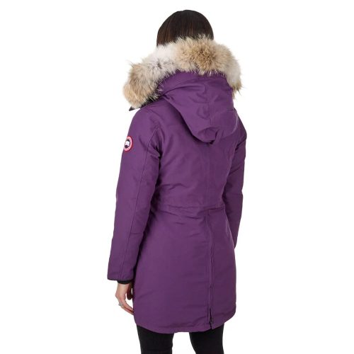 801688757374 Canada Goose Women s Rossclair Parka Fusion Arctic Dusk 3