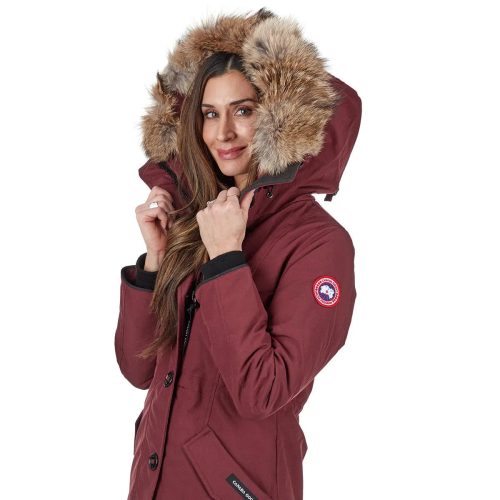 801688932559 Canada Goose Women s Rossclair Parka Fusion Elderberry 2