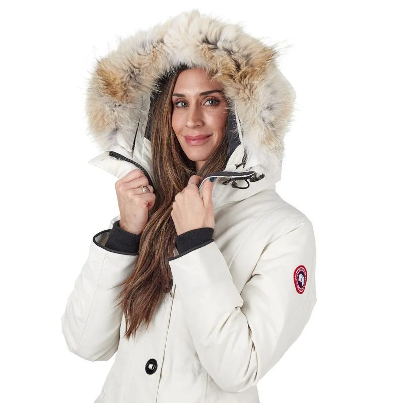 801688932658 Canada Goose Women s Rossclair Parka Fusion Early Light 2