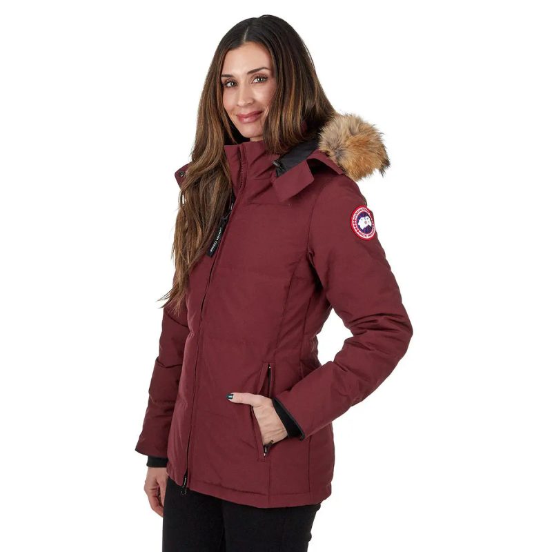 801688936236 Canada Goose Women s Chelsea Parka Elderberry 1