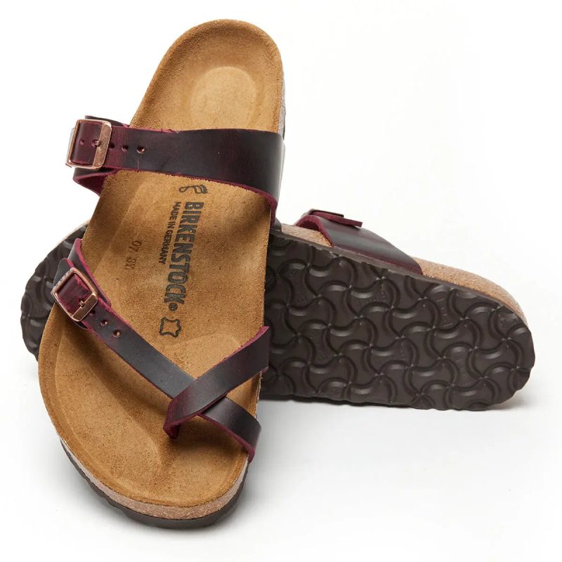 802436432659 BirkenstockMayariOiledLeatherSandalsZinfandel3