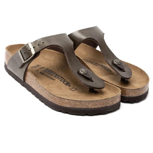 809410129284 Birkenstock Gizeh Birko Flor Sandals Golden Brown 2