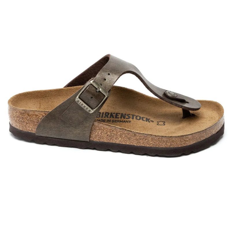 809410129284 Birkenstock Gizeh Birko Flor Sandals Golden Brown 4