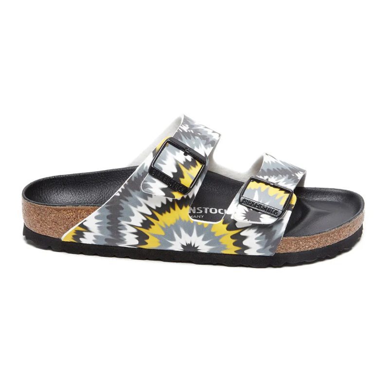 822698132364 Birkenstock Arizona Birko Flor Sandals Tie Dye Grey 2