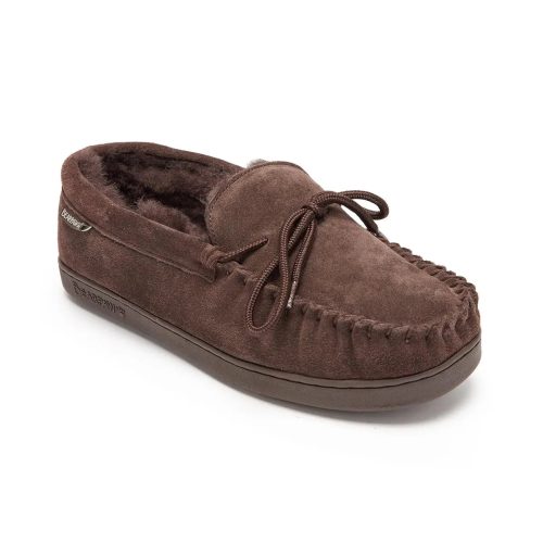 840627196683 Bearpaw Men s Moc II Moccasin Slipper Chocolate II