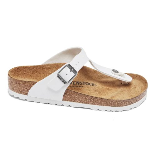 886454504574 Birkenstock Gizeh Birko Flor Sandals White 2