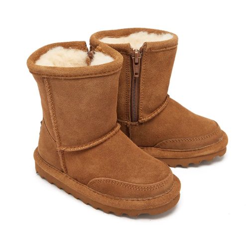 889918703322 Bearpaw Girl s Brady Toddler Zipper Boot Hickory II 1