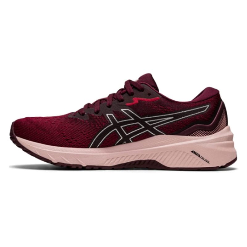 ASICSWomen sGT 100011RunningShoes Cranberry Silver 2