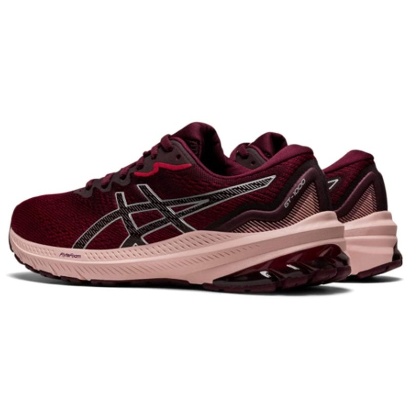 ASICSWomen sGT 100011RunningShoes Cranberry Silver 3