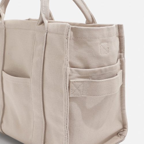 BF PF Sloane Tote Other Pocket Detail Taupe