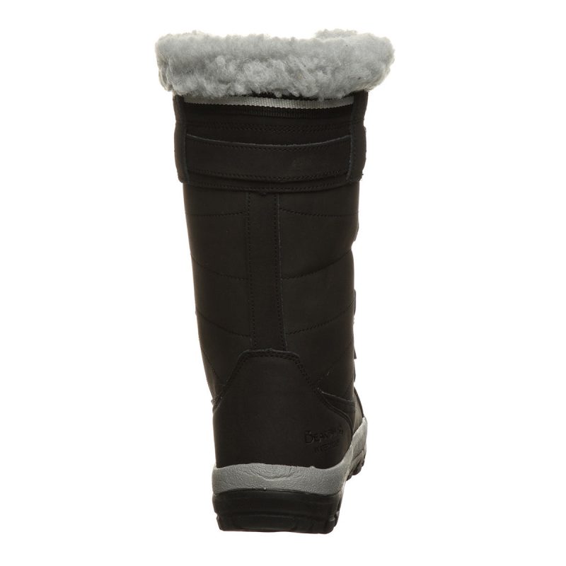 BearpawWomen sDesdemonaLaceUpSnowBoots Black 3