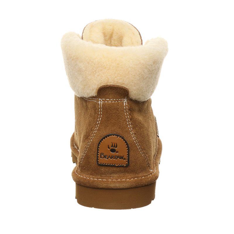 BearpawWomen sMartaLaceUpBootie Hickory 3