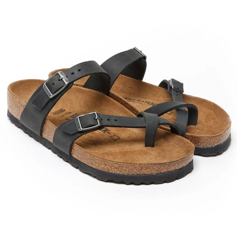 Birkenstock Mayari Oiled Leather Sandals 2735727