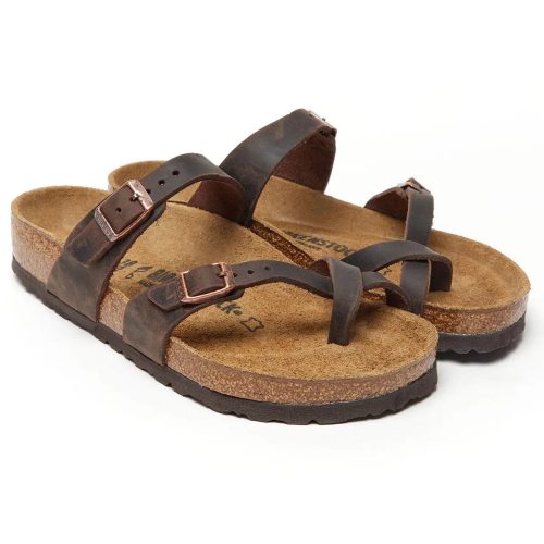 Birkenstock Mayari Oiled Leather Sandals 2737389