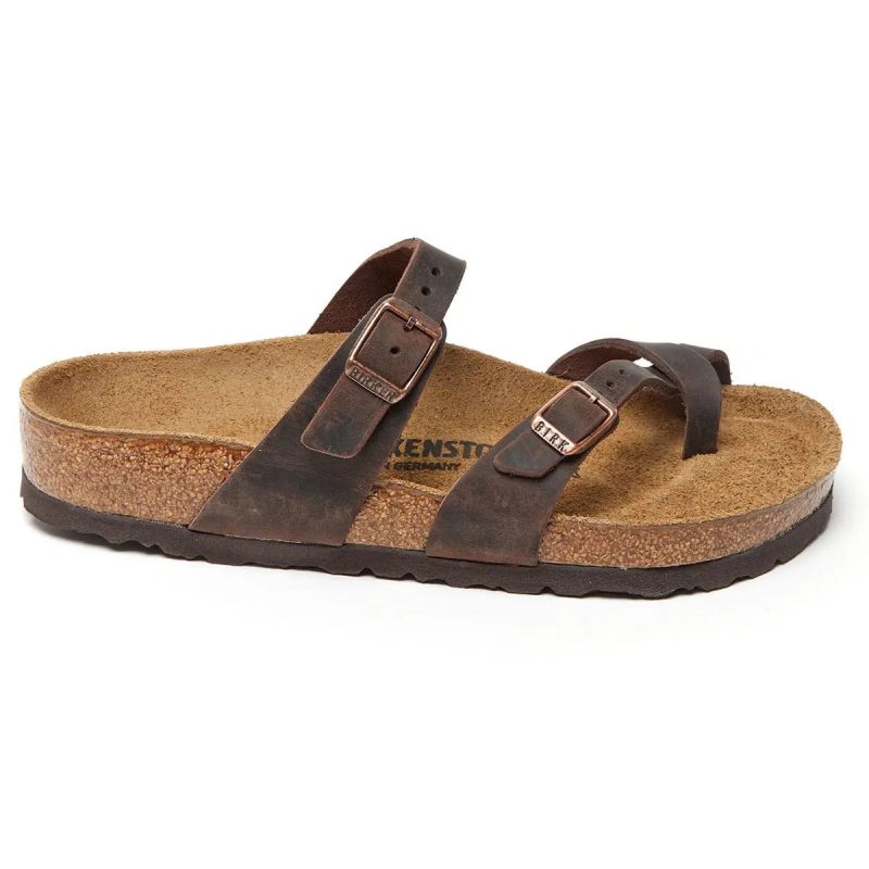 Birkenstock Mayari Oiled Leather Sandals 2737441