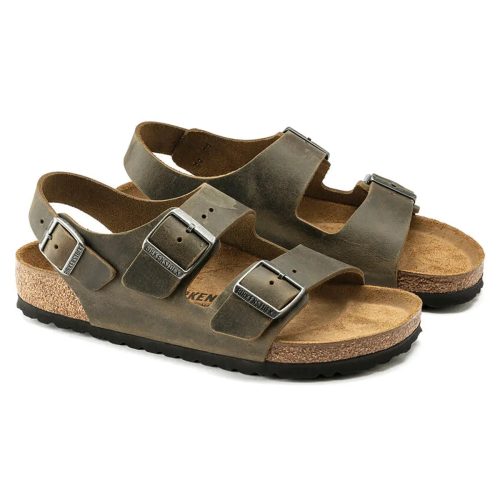 Birkenstock Milano Oiled Leather Sandals 2584334 2584317 2584328