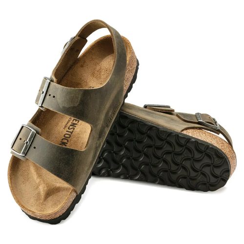 Birkenstock Milano Oiled Leather Sandals 2584429 2584448