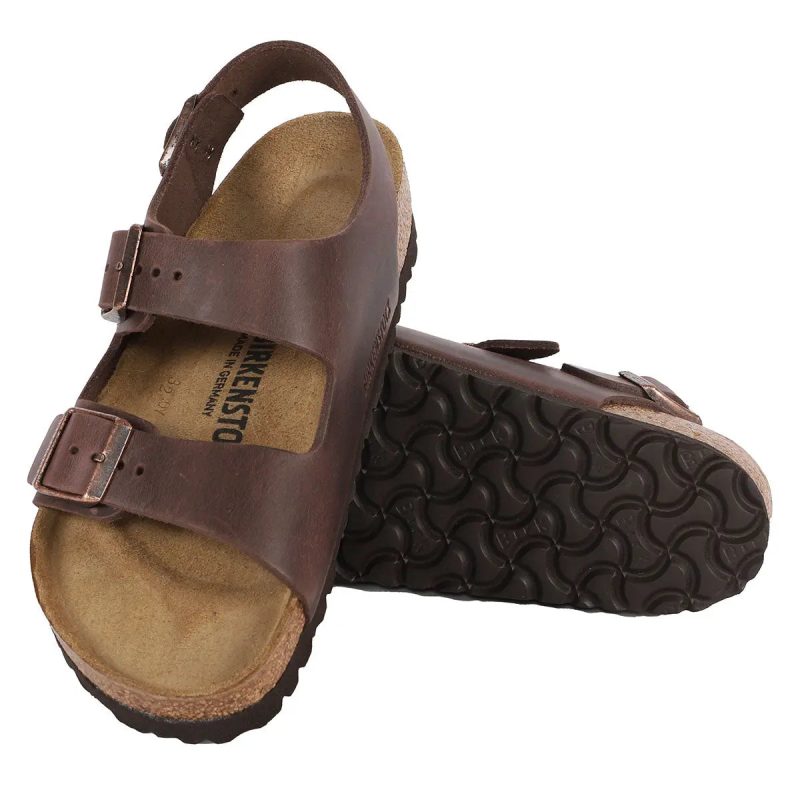 Birkenstock Milano Oiled Leather Sandals 2584863