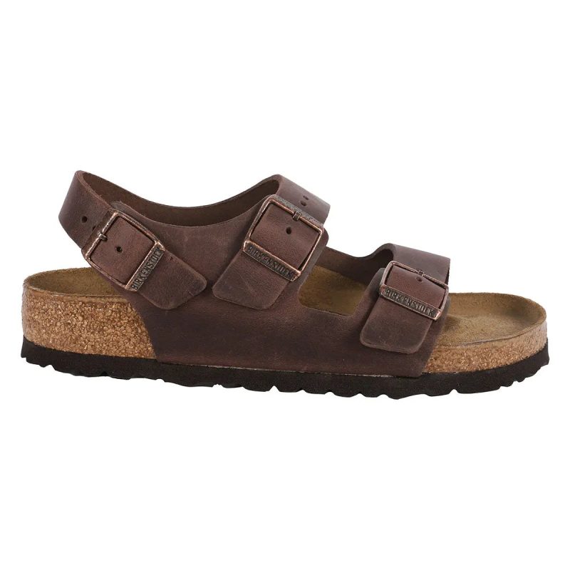 Birkenstock Milano Oiled Leather Sandals 2584972