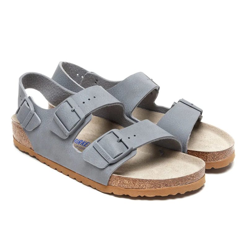 Birkenstock Milano Soft Footbed Birko Flor Sandals 2586025 2586097 2586098