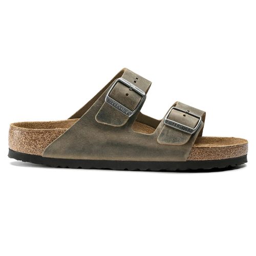 BirkenstockArizonaSoftFootbedOiledLeatherSandalsFadedKhaki 4