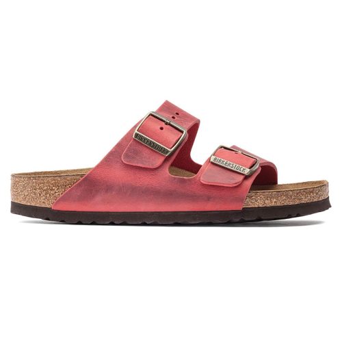 BirkenstockArizonaSoftFootbedOiledLeatherSandalsFireRed 4