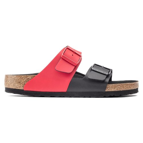 BirkenstockSplitBirko FlorArizonaSandalsBlack Red 3