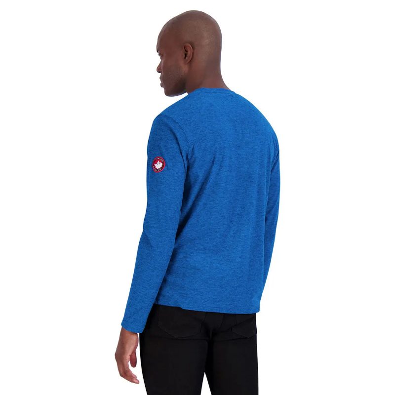 Canada Weather Gear Men s Long Sleeve Two Tone Supreme Soft Henley 2799328 2799399 2799335