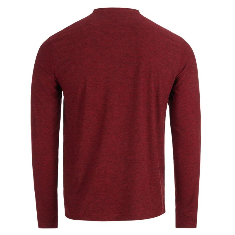 Canada Weather Gear Men s Long Sleeve Two Tone Supreme Soft Henley 2800676 2800682 2800668