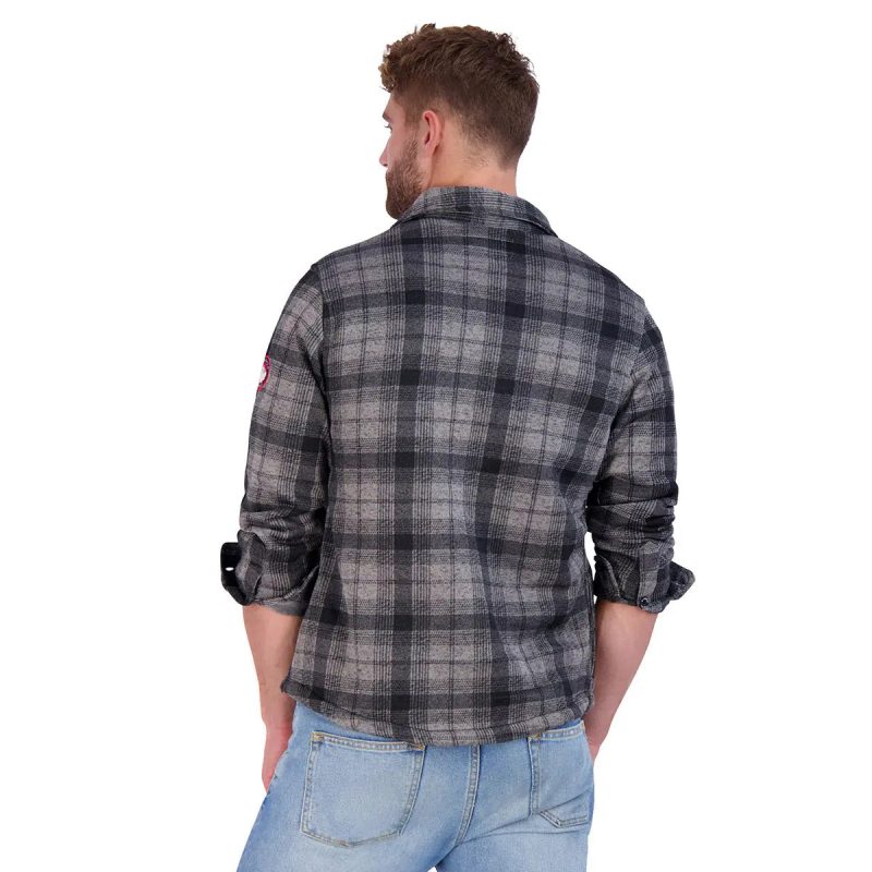 Canada Weather Gear Men s Plaid Shirt Jacket 1747423