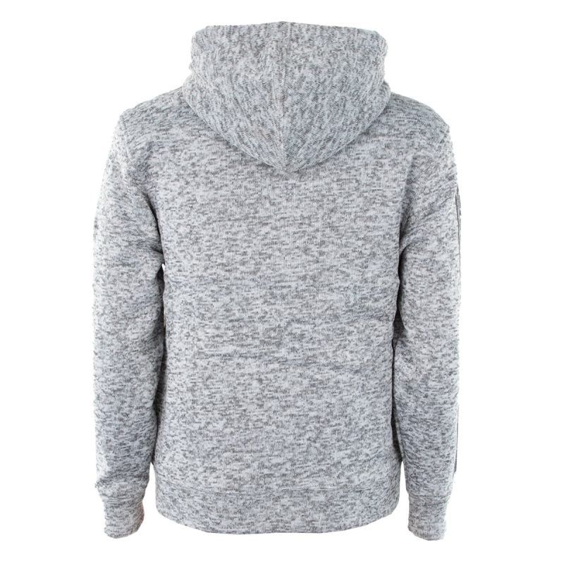 CanadaWeatherGearMen sFullZipHoodieWithSherpaLining LightGrey 3