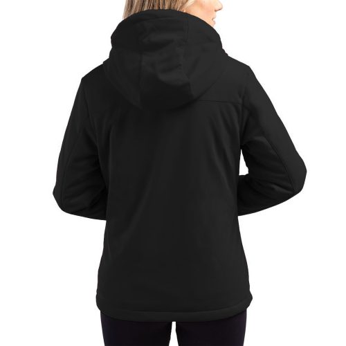 Cutter BuckCliqueEquinoxInsulatedWomen sSoftshellJacket Black 2