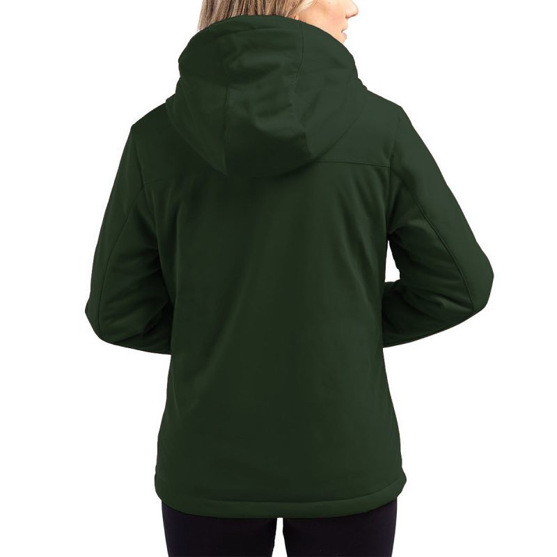 Cutter BuckCliqueEquinoxInsulatedWomen sSoftshellJacket Green 2