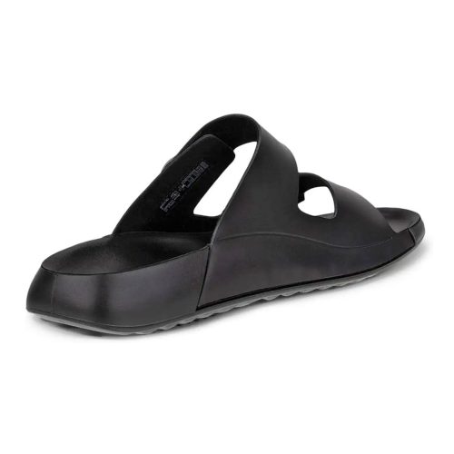 ECCOWomen sCozmoTwoBandButtonSlideSandals Black 2