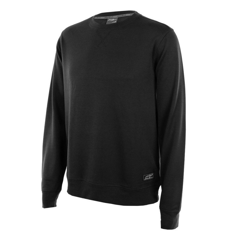 EddieBauerMen sCrewneckSweatshirt Black 3