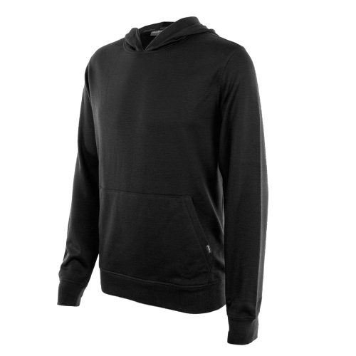 EddieBauerMen sFauxShearlingLinedFleeceHoodie Black 3