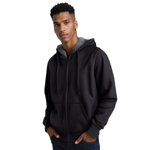 EddieBauerMen sFullZipFiresideHoodie AI Black 4