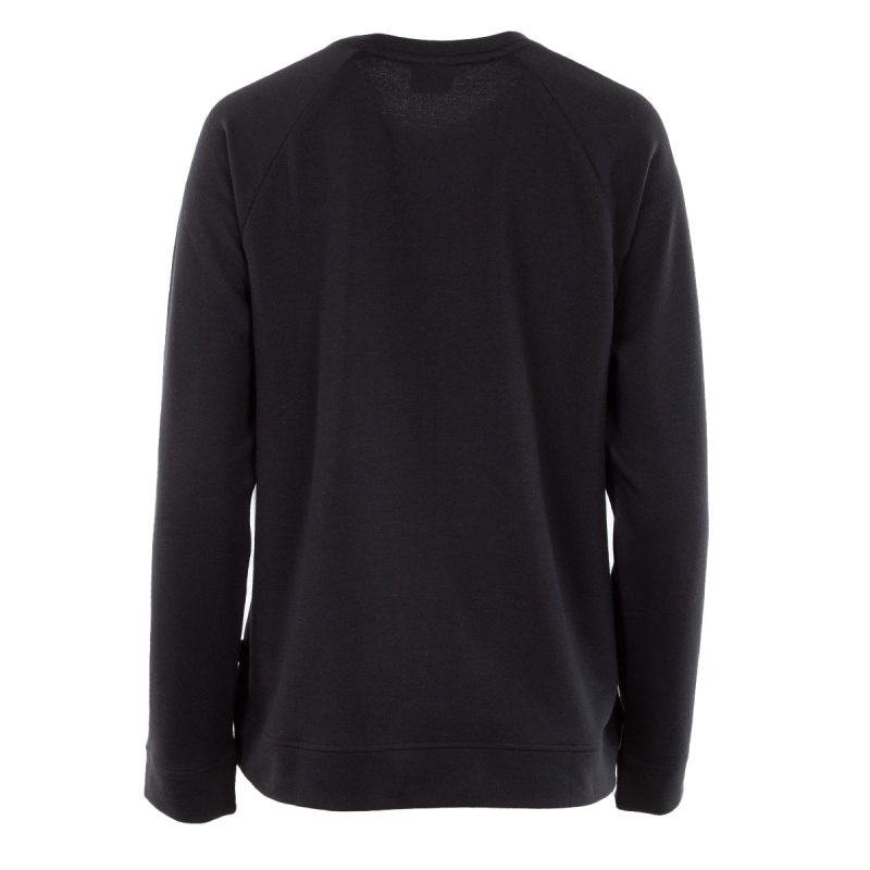 EddieBauerWomen sRaglanSweatshirt Black 2